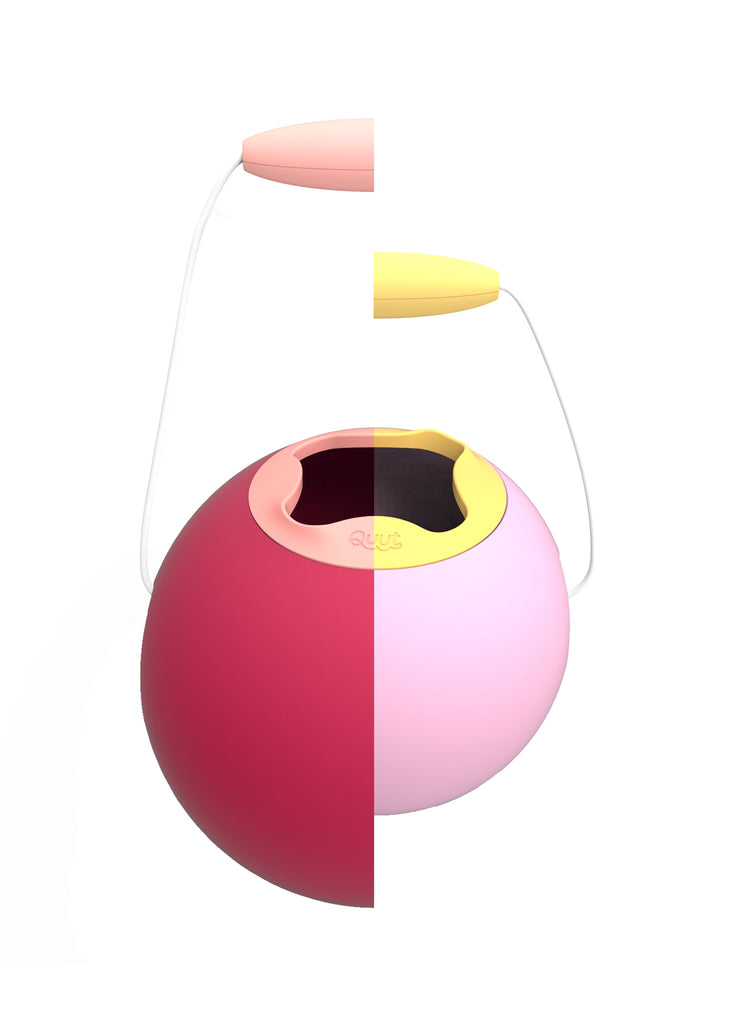 Quut Mini Ballo: Kanglica za vodo...roza/rumene barve