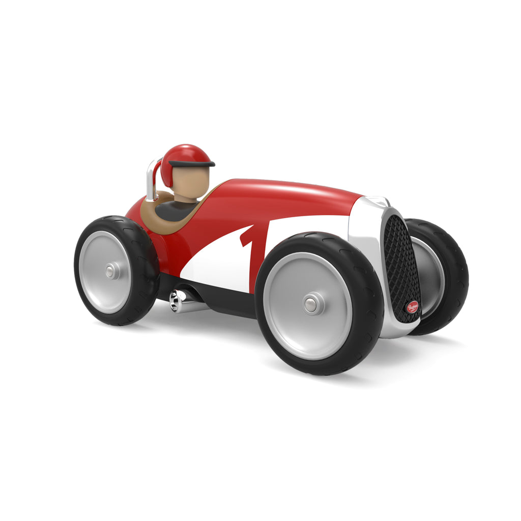 Baghera igrača: Dirkalni avto rdeč