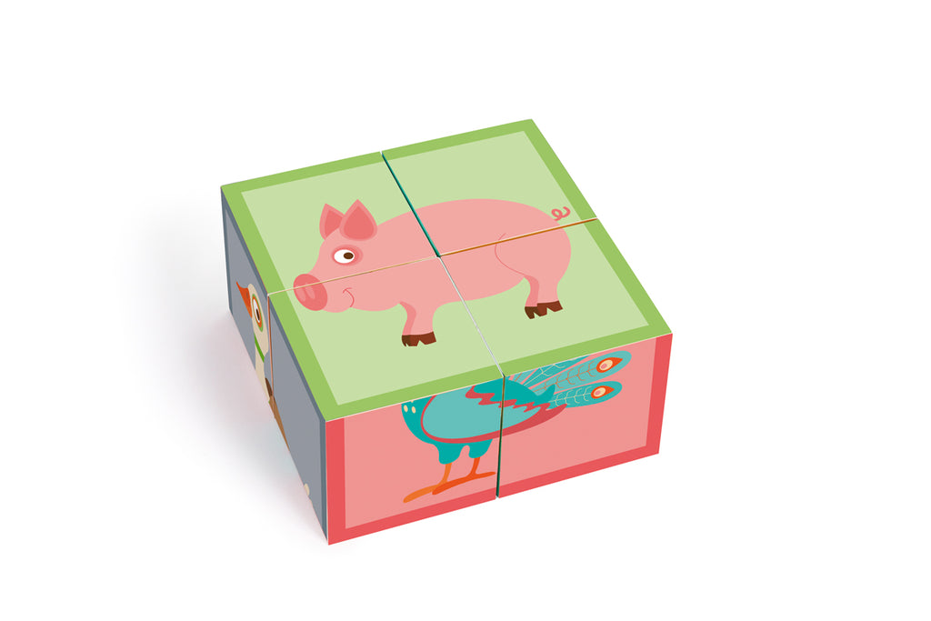 Scratch: Kocke kmetija v pastelnih barvah