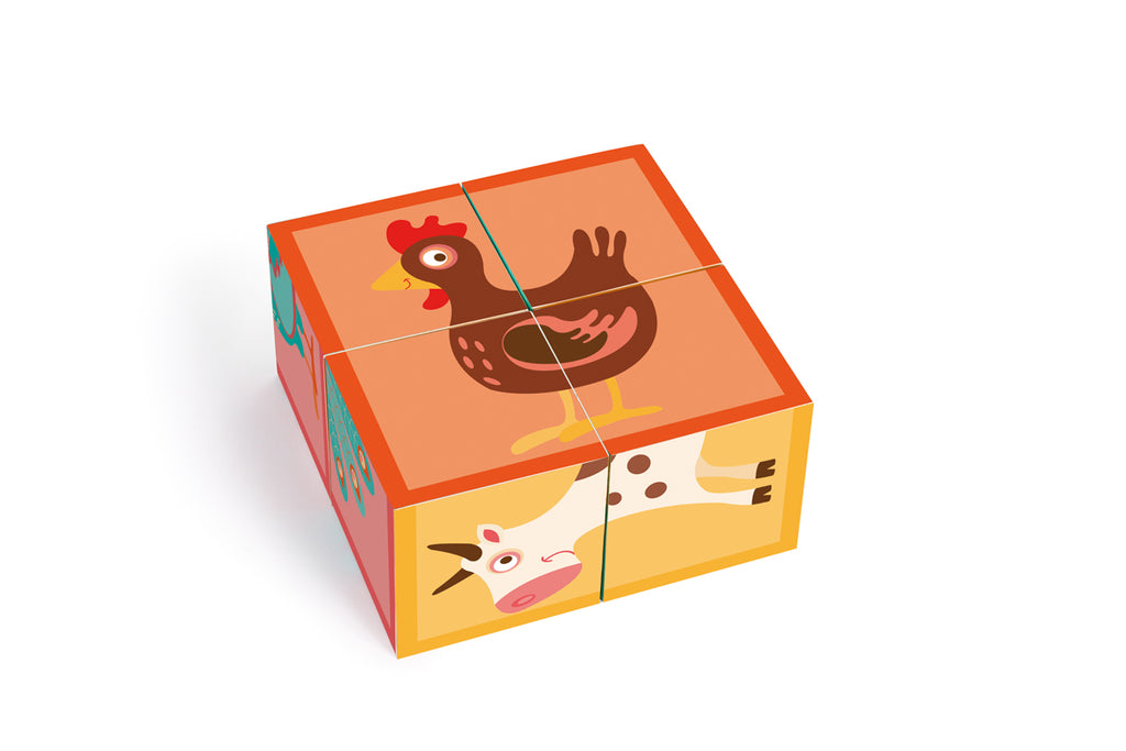 Scratch: Kocke kmetija v pastelnih barvah