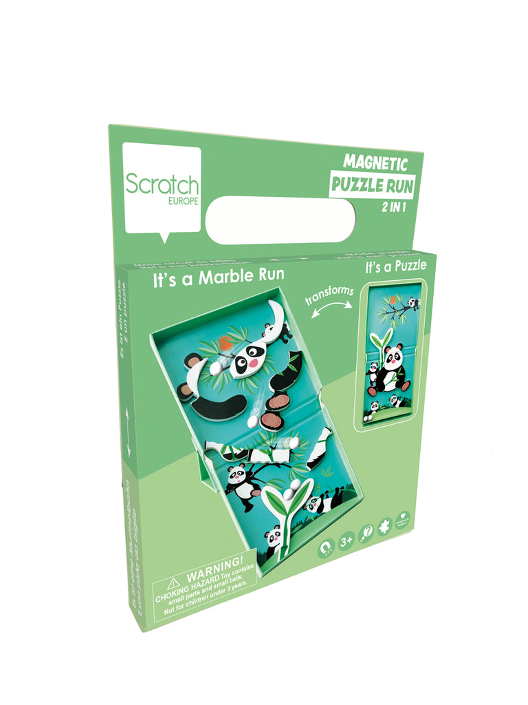 Scratch puzzli: Magnetna sestavljanka PANDA