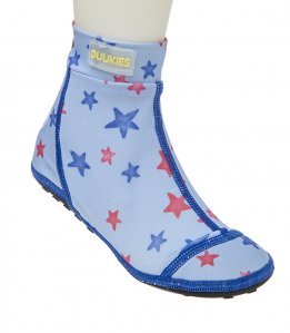 Duukies nogavice za plažo; Vzorec: Modre z zvezdami