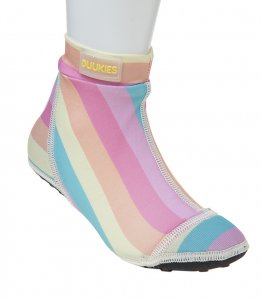 Duukies nogavice za plažo; Vzorec: Črte v pastelnih barvah